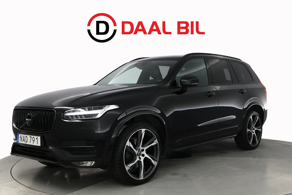 Volvo XC90 D5 AWD 224HK INSCRIPTION 7-SITS PANO 360° LUFTFJÄD DRAG