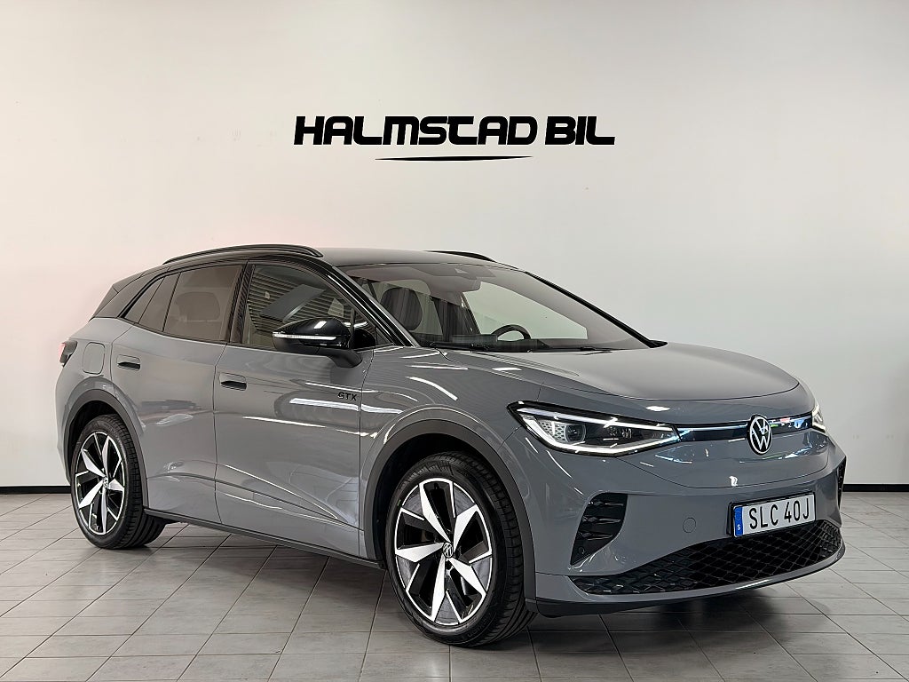 Volkswagen ID.4 GTX Plus, 299hk Moms Batteritestad 91% 2023 1 Brukare 