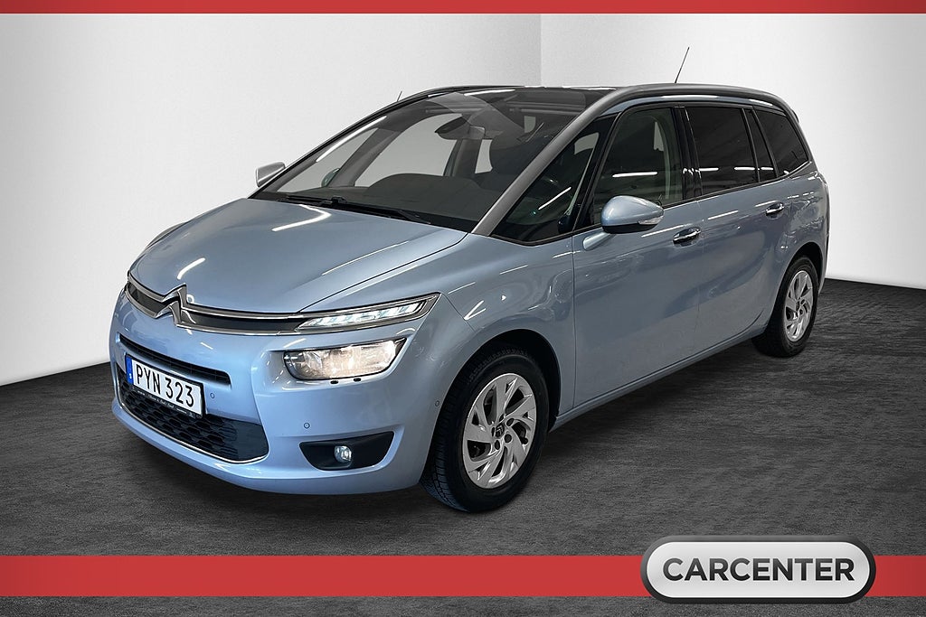 Citroën Grand C4 Picasso 1.6 HDi /7-Sits/Drag/Pano/B-kamera/Navi/Kamrem bytt