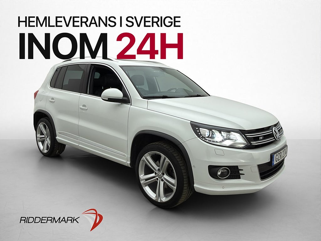 Volkswagen Tiguan 1.4 TSI 4M R-Line Pano Kamera Skinn
