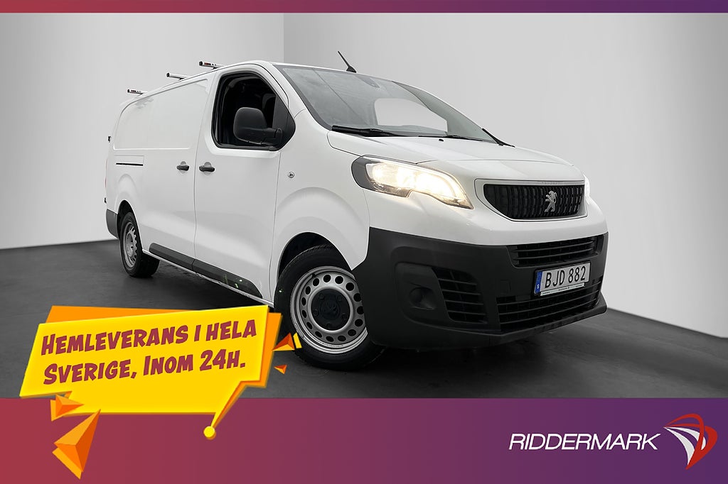 Peugeot Expert L3 177hk Ny-Kamrem 3-Sits PDC Dragkrok Moms