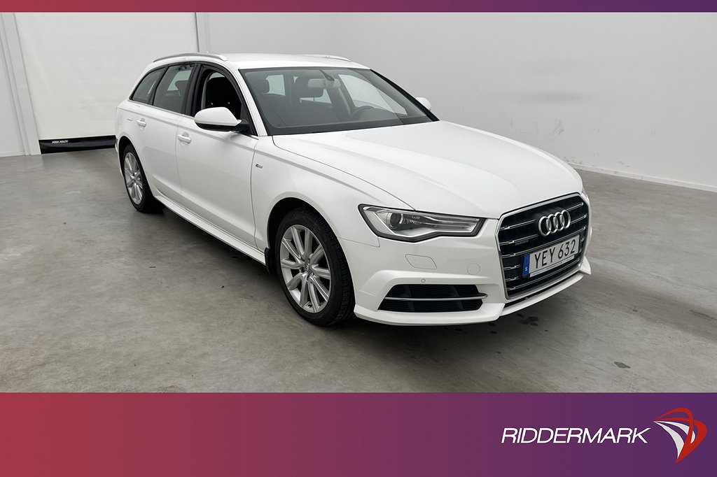 Audi A6 Avant 2.0 TDI Quattro 190hk S-Line Sensorer Drag