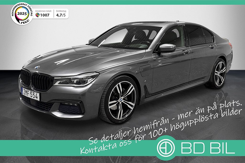 BMW 740 e M-SPORT TAKLUCKA H/K ADAPTIV LED SE SPEC