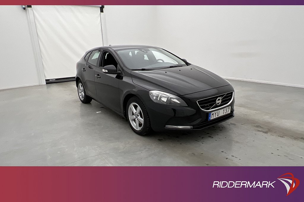 Volvo V40 D2 115hk Kinetic VOC D-Värmare BT Farthållare