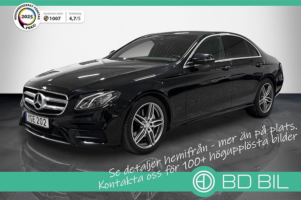 Mercedes-Benz E 220 d AMG WIDESCREEN BURMESTER NAVI HUD DRAG