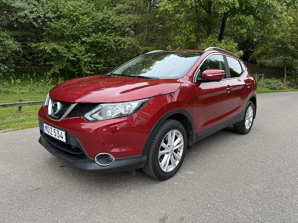 Nissan Qashqai 1.6 dCi Tekna 360°kamera/Nybess/Nyserad/Drag/TPMS/Navi