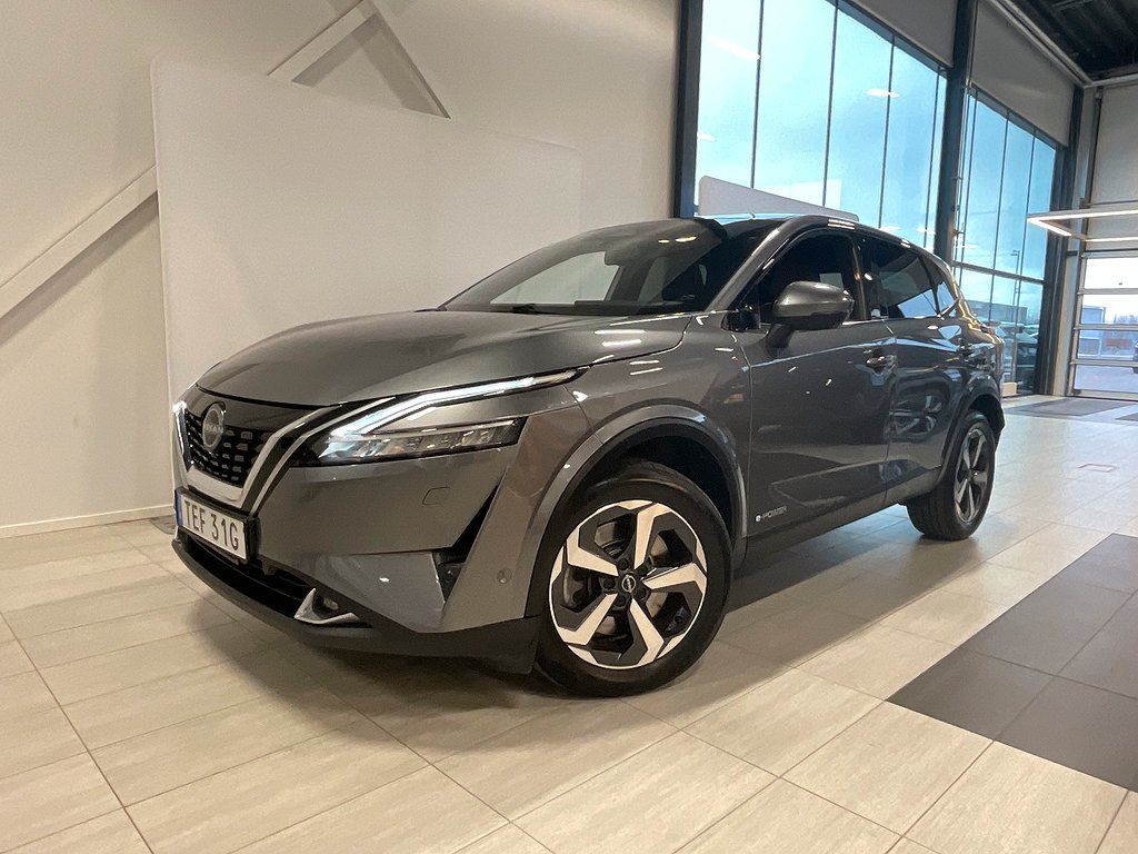 Nissan Qashqai e-POWER TEKNA MY23 Fullservad V-Hjul!