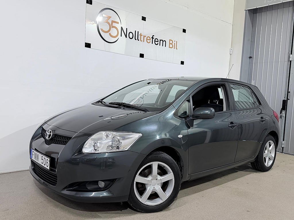 Toyota Auris 5-dörrar 1.6 Dual VVT-i NyServ Lågmil 
