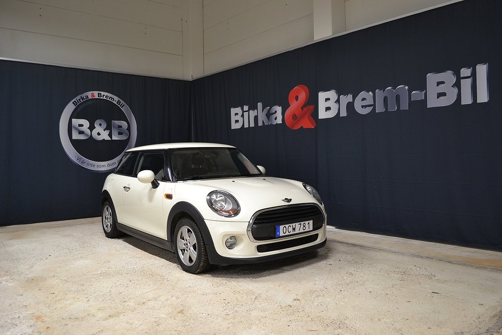 MINI One 3-dörrars Pepper, 102hk