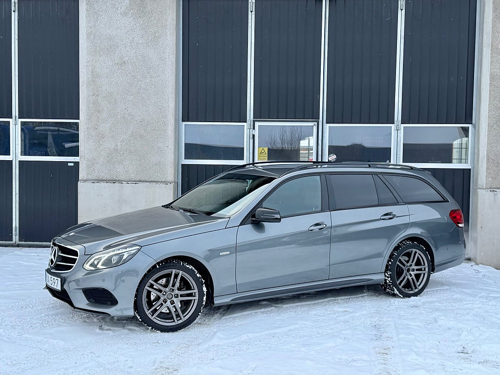 Mercedes-Benz E 220 4MATIC AMG Sport B-kamera Night Edition H/K Navi  