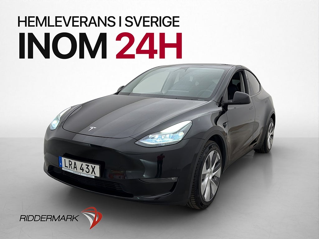 Tesla Model Y Long Range AWD MOMS Värmepump Drag HW3 Matrix