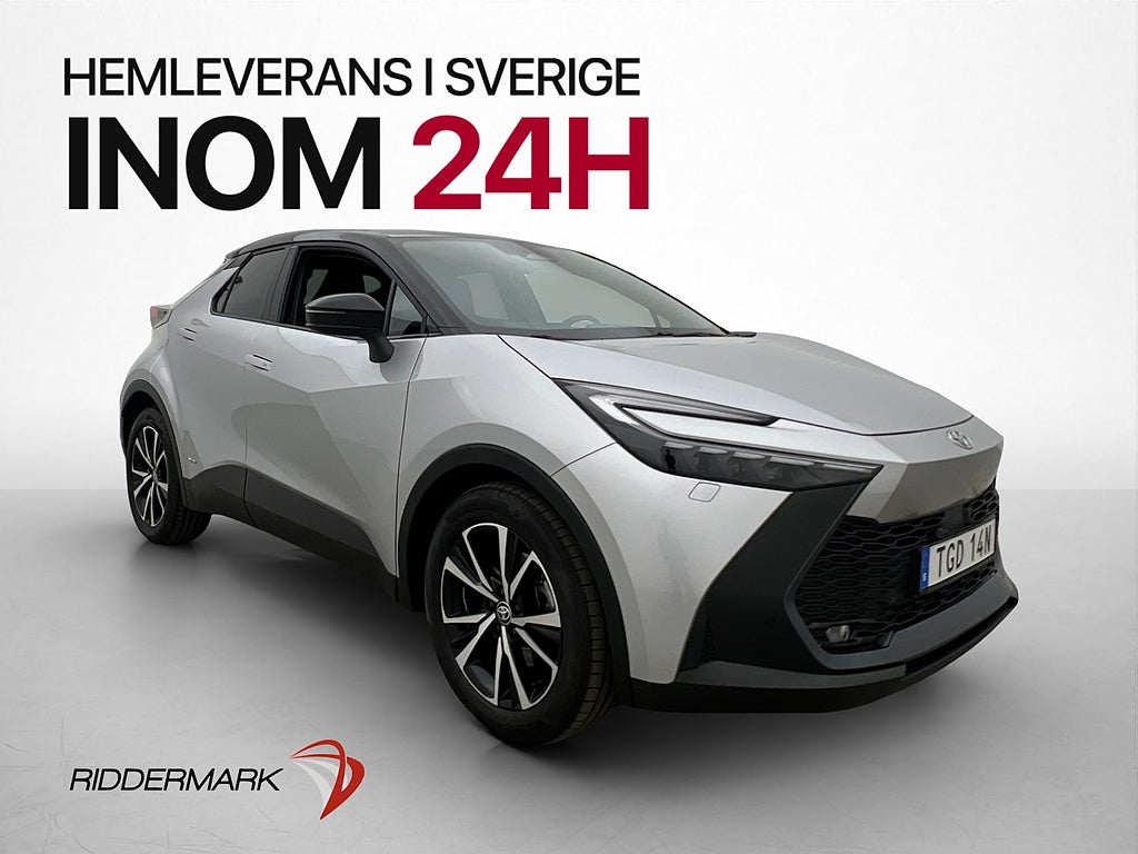Toyota C-HR Hybrid AWD 197hk Kamera Värmare Navi Rattvärme