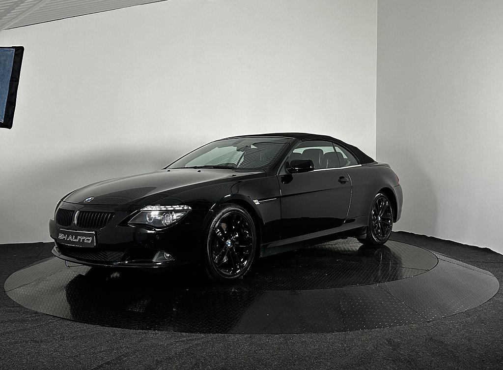 BMW 650 i Convertible| V8 367HK CAB|SKINN|SPORTAVGAS|