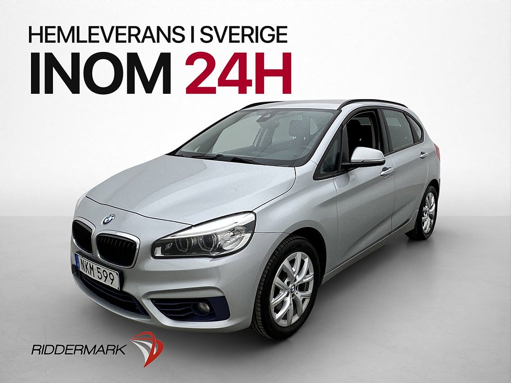 BMW 218 i 136hk Sport line Dragkrok Sensorer Farthållare