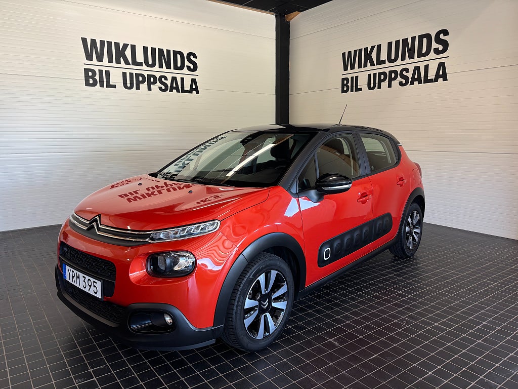 Citroën C3 1.2 PureTech 110 EAT Sensorer 5449mil Kupévärme