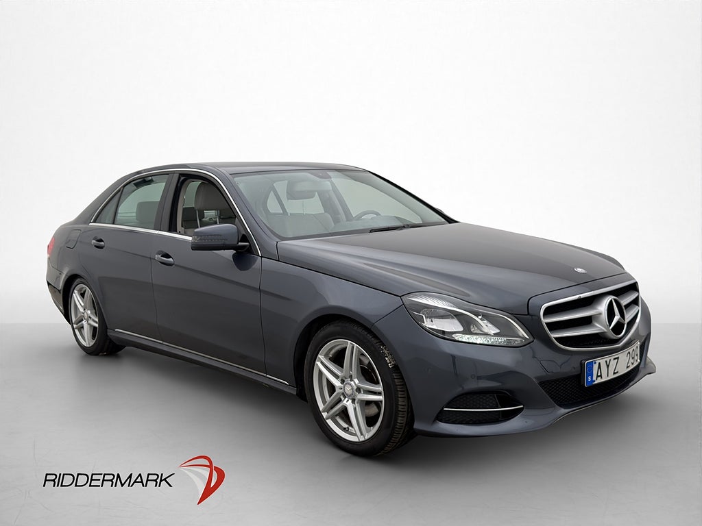 Mercedes-Benz E220d Avantgarde P-Sensorer Skinn Ambient