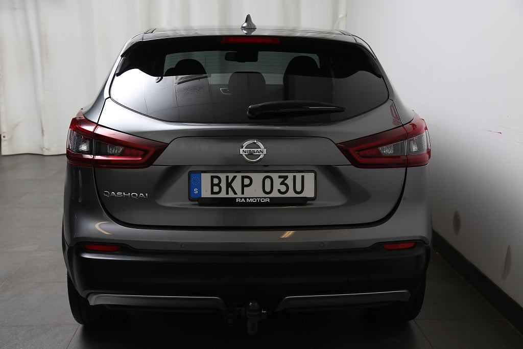 Nissan Qashqai 1,3 DIG-T 158hk Aut Navi 360°-kamera Dragkrok 2021