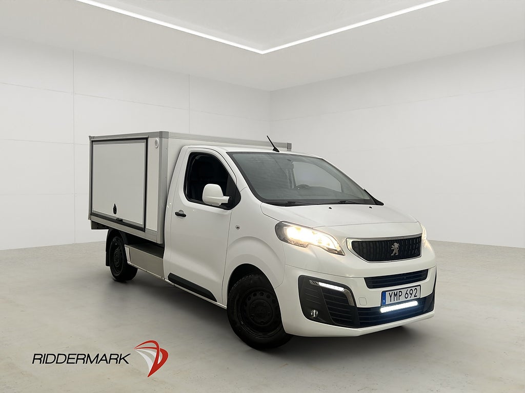 Peugeot Expert PÅBYGGNAD Värmare Dragkrok 3-Sit CARPLAY Moms