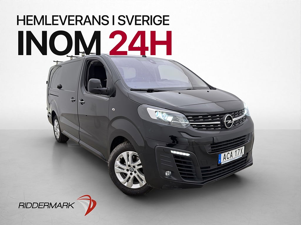 Opel Vivaro L3 Värmare Dragkrok B-Kamera V-Inr CARPLAY Moms