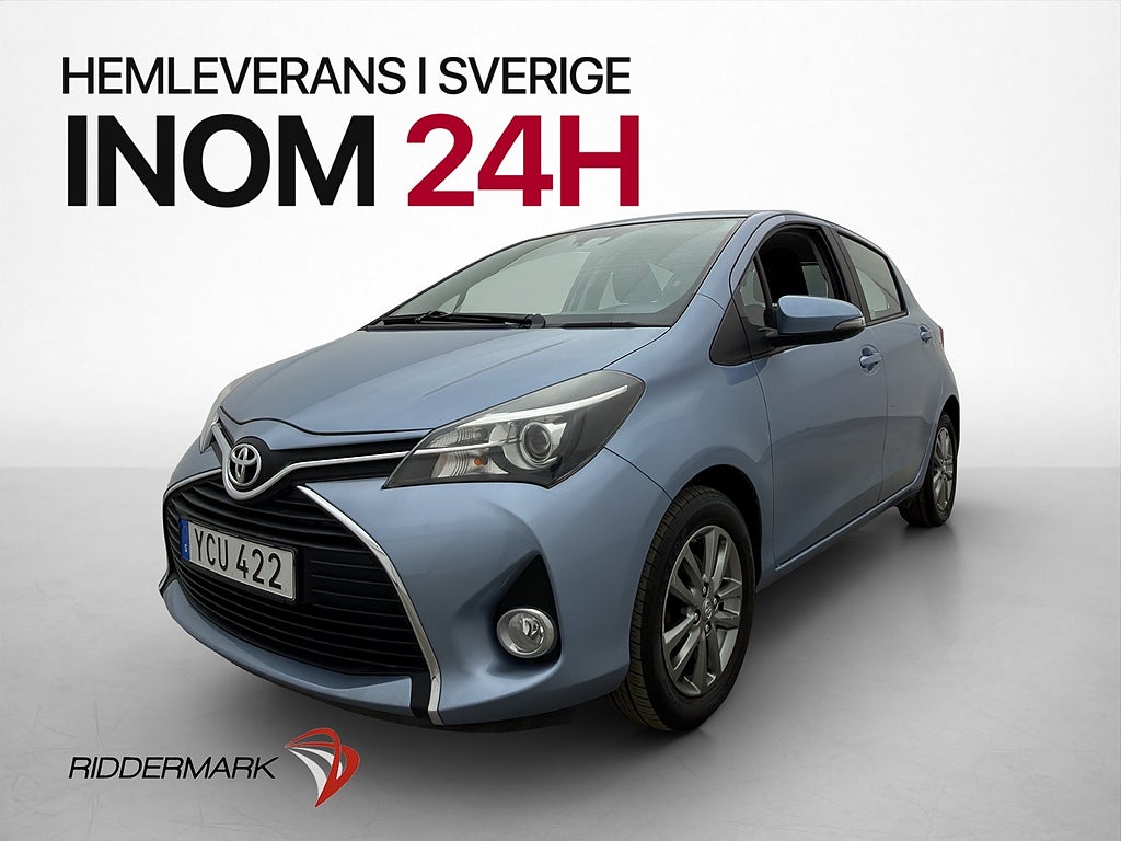 Toyota Yaris 99hk Active Kamera Farthållare Lane-Assist