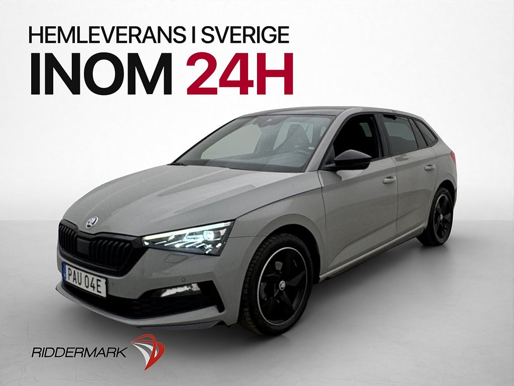 Skoda Scala 1.0 TSI Monte Carlo Pano CarPlay Sensorer