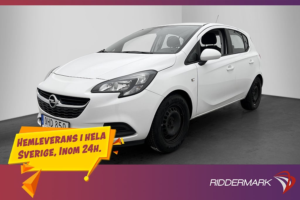 Opel Corsa 1.4 90hk Enjoy Rattvärme Farthållare 0.52 l/mil