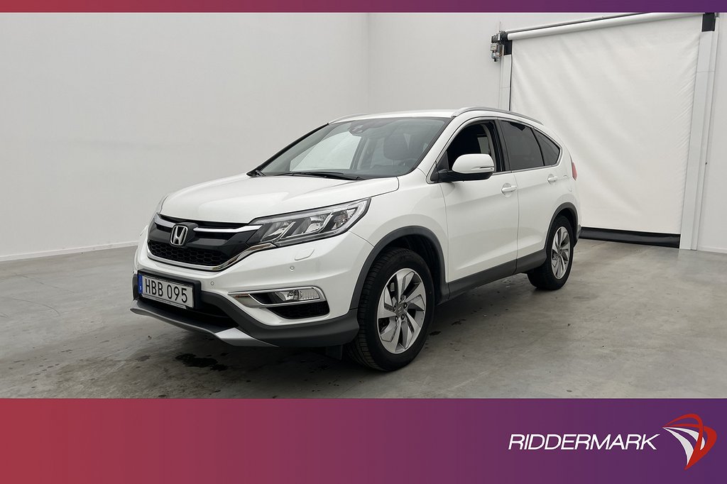 Honda CR-V 1.6 i-DTEC 4WD 160hk Elegance Kamera Navi Drag