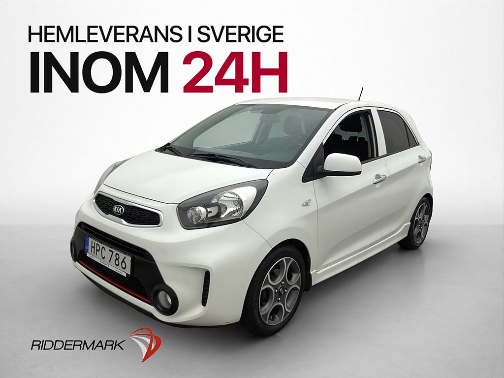 Kia Picanto 1.0 MPI 67hk Kamera Navi Bluetooth Farthållare