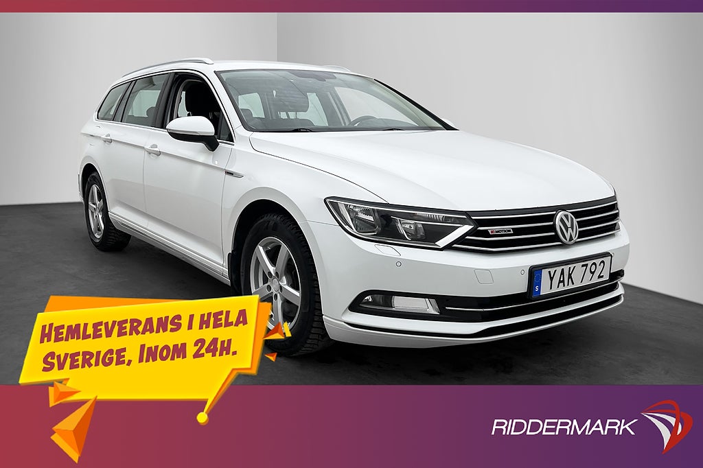 Volkswagen Passat 1.4 TSI 150hk 4M Kamera Dragkrok