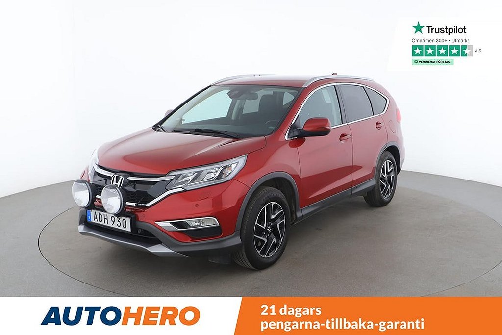 Honda CR-V 1.6 i-DTEC 4WD Elegance / Dragkrok, Backkamera