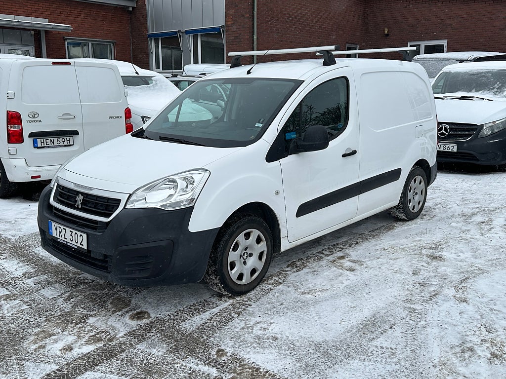 Peugeot Partner Van Utökad Last 1.6 BlueHDi Euro 6 Leasebar