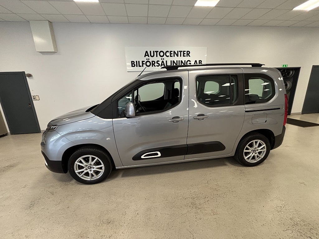 Citroën Berlingo 1.2 PureTech 110 Drag B-kmera Parkeringssensorbak