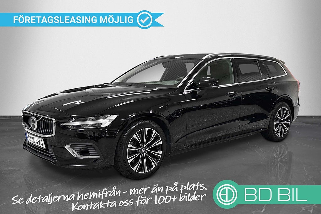 Volvo V60 Recharge T6 AWD Harman Kardon Backkamera Värmare Moms 