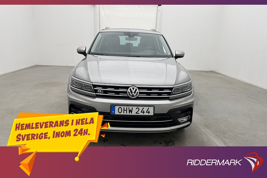 Volkswagen Tiguan 190hk 4M R Line Värmare CarPlay Dragkrok