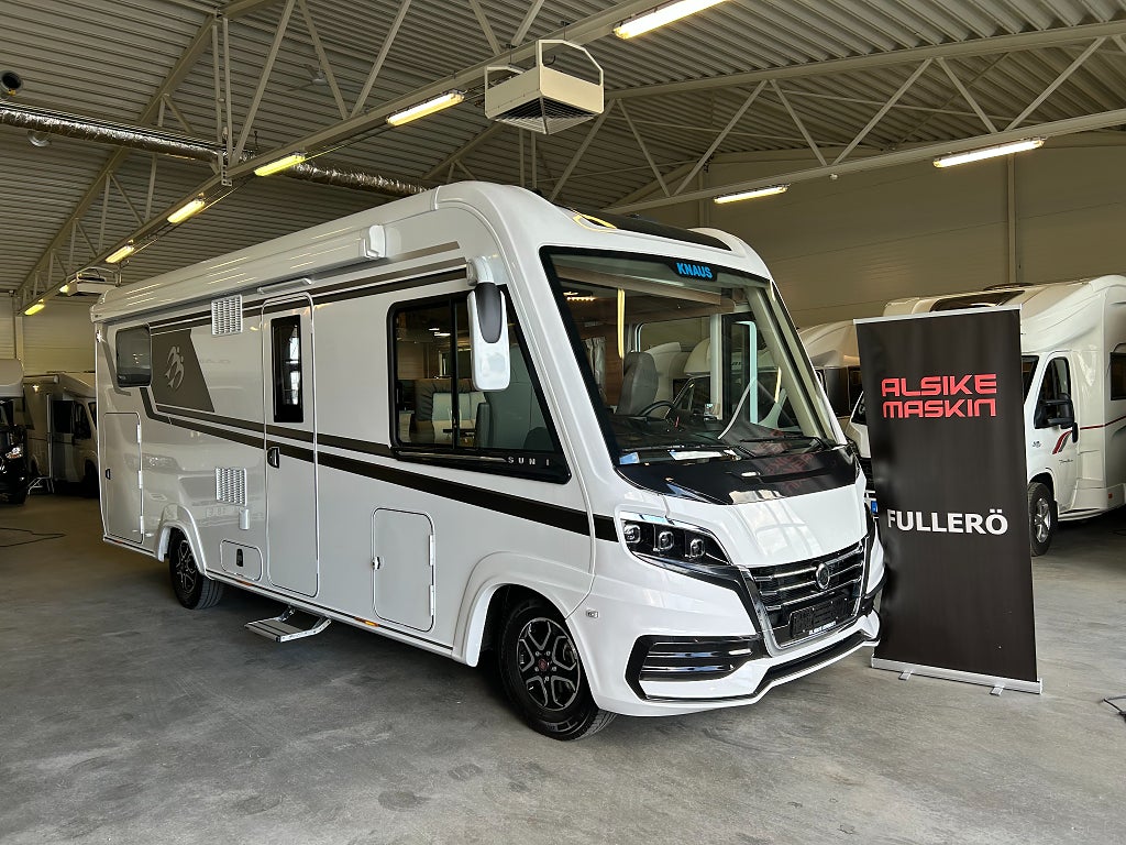 Knaus SUN I 700 LEG / AC-Bodel / Automat 180hk / Fabriksny / Litium 