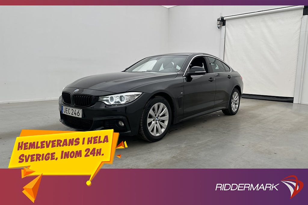 BMW 420 d xDrive Gran Coupé M Sport Navi Sensorer Alcantara