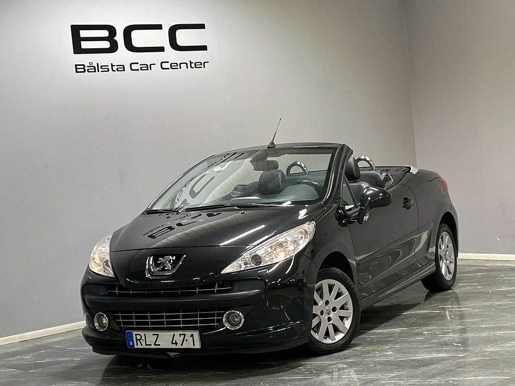 Peugeot 207 CC 1.6 VTi 120hk 6.5l/mil (1328kr/skatt)