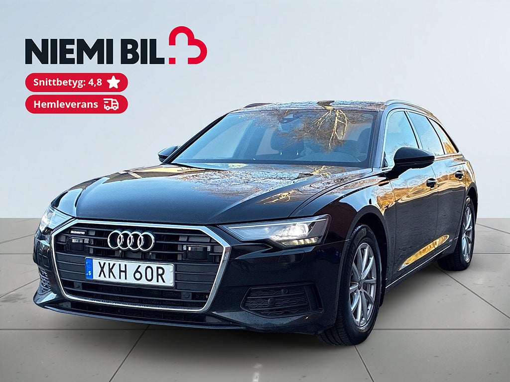 Audi A6 Avant 40 TDI SoV-Däck/Drag/MoK-Värm/P-sens/Adaptiv Fart