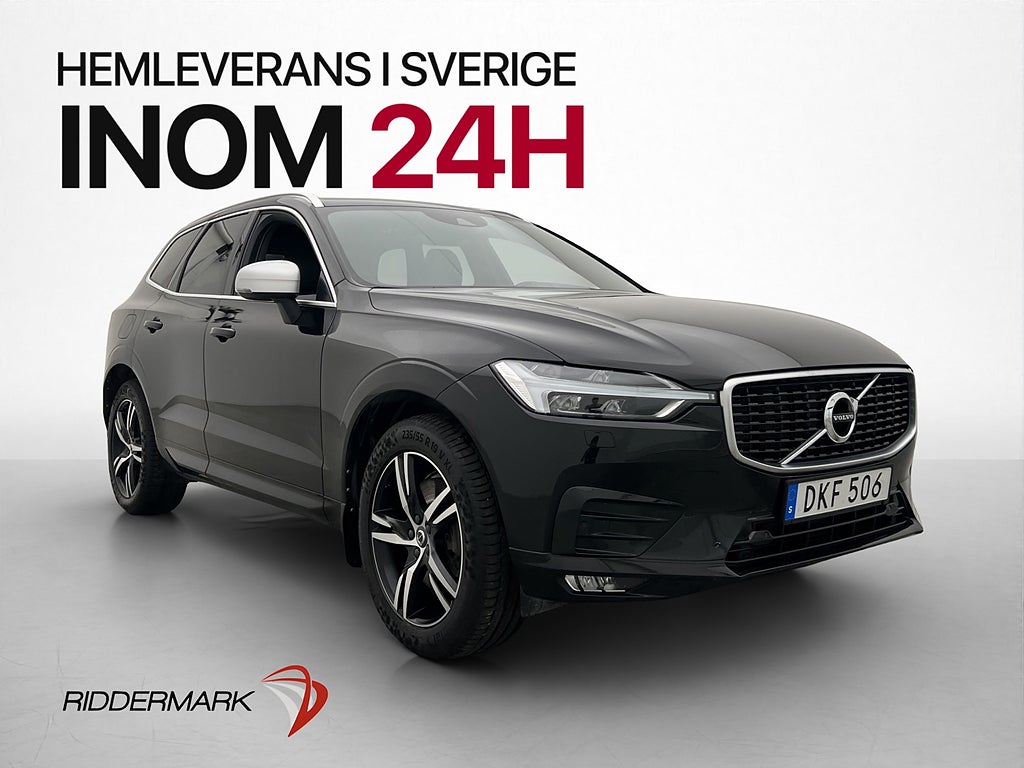 Volvo XC60 T5 AWD 250hk R-Design Drag BLIS Navi Värmare