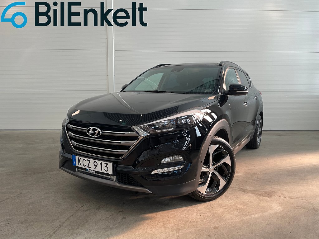 Hyundai Tucson 1.6 T-GDI 4WD Premium Pano Kamera Drag 177hk 2016