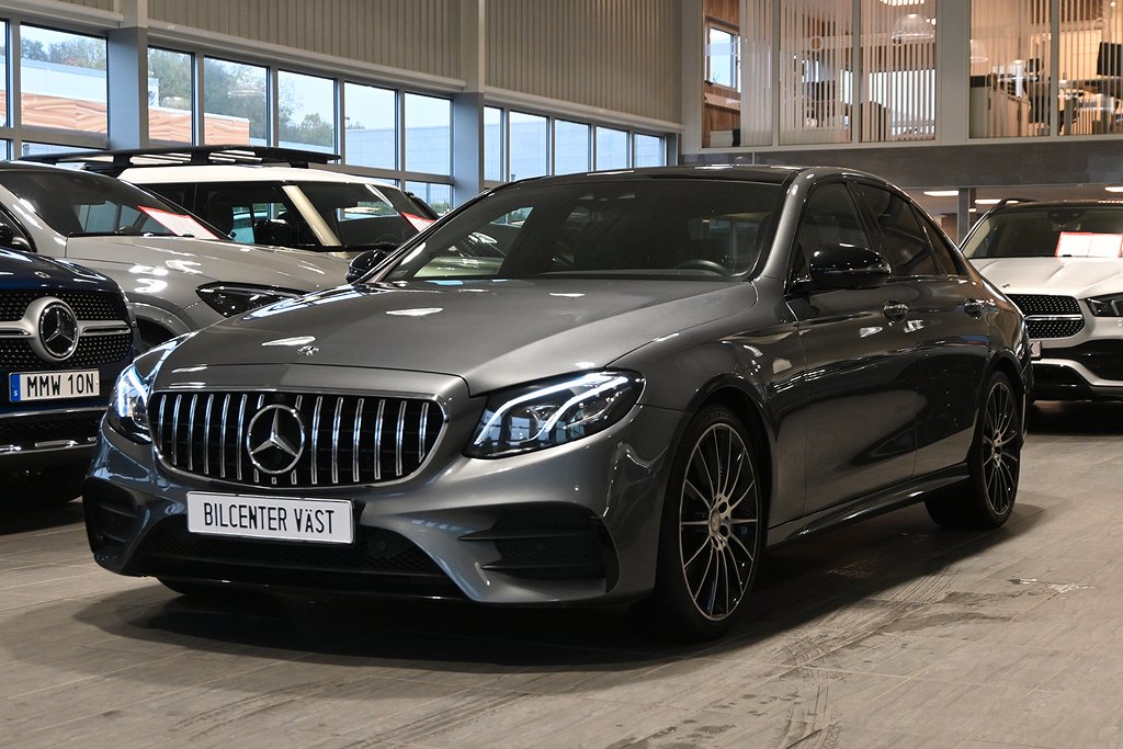 Mercedes-Benz E 350 d 258hk AMG Night Pano Burmester HUD Cockpit