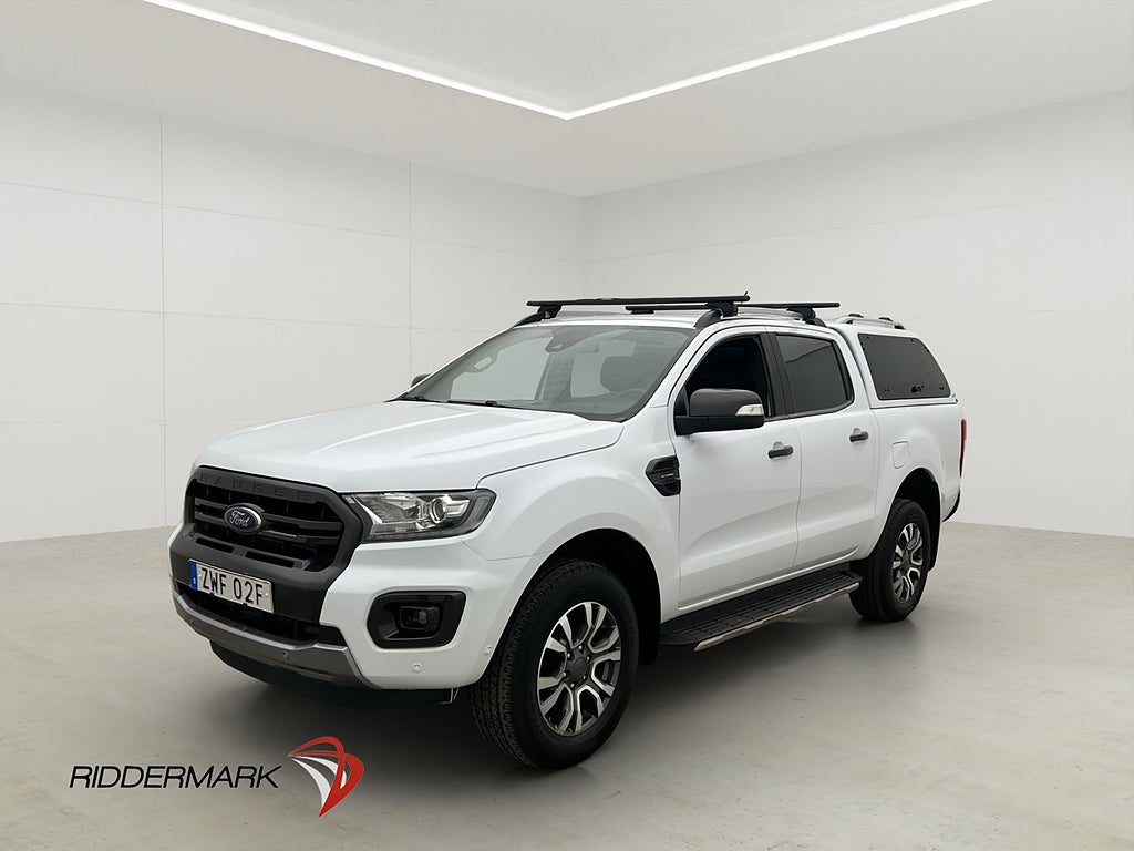 Ford ranger Wildtrak 213hk 4x4 Värmare Drag Kamera Diff Moms