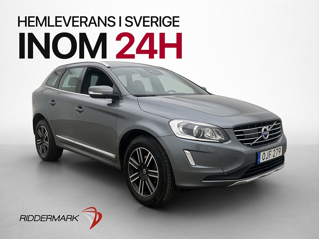 Volvo XC60 D4 AWD  Summum D-Värm M-Värm Skinn Drag
