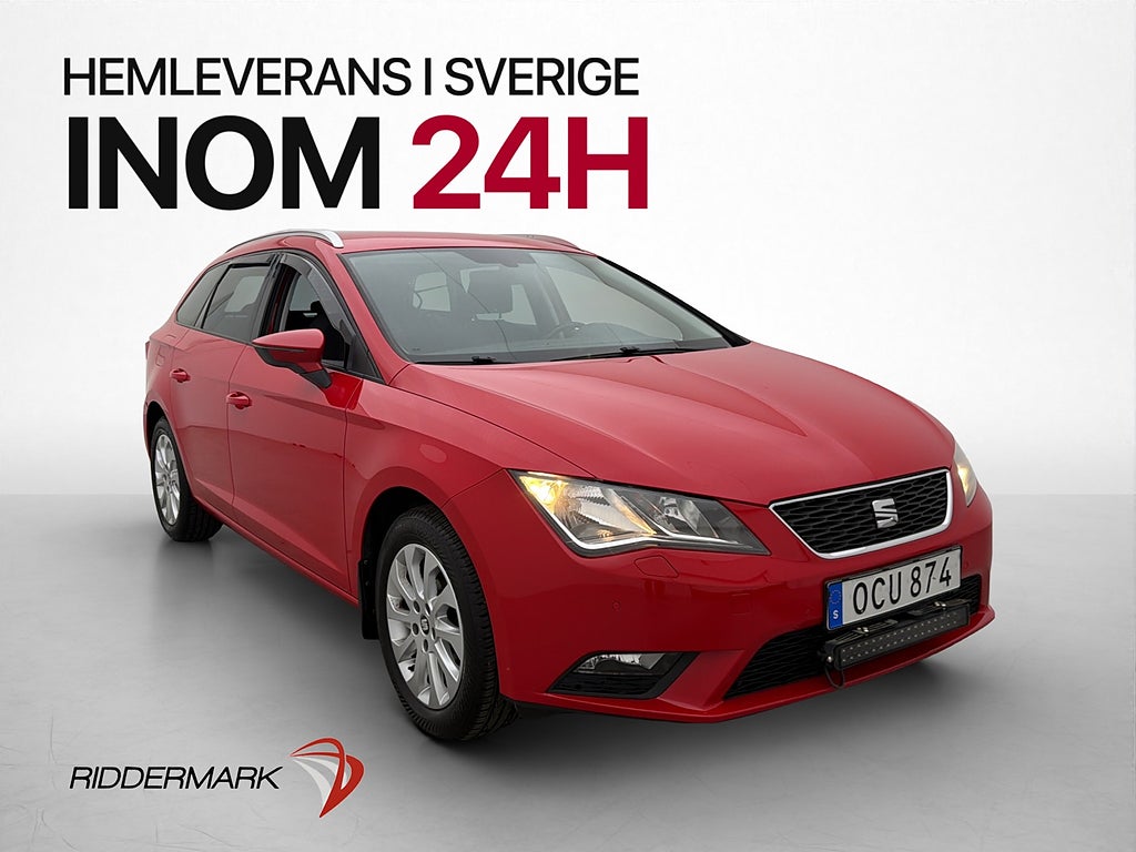 Seat Leon ST 1.2 TSI Style Dragkrok P-Sensorer Bluetooth