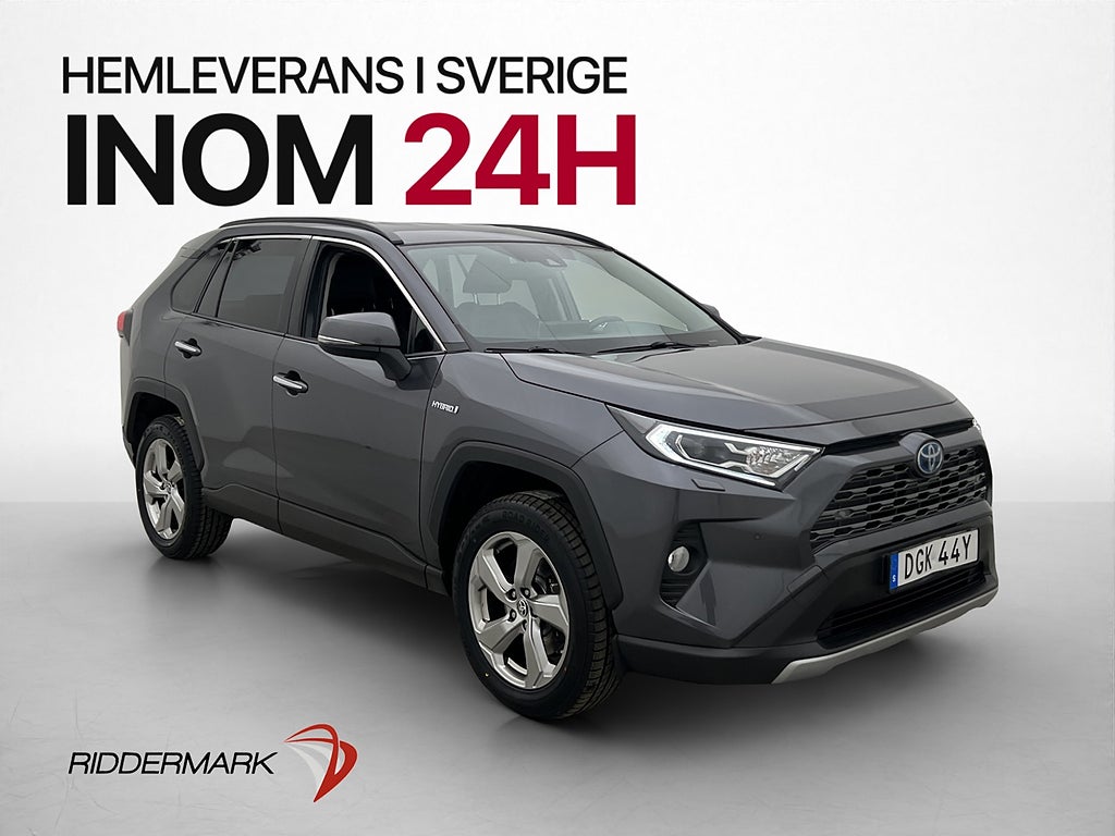Toyota RAV4 Hybrid AWD Executive Skinn Kamera Rattvärme MOMS