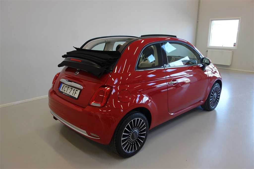 Fiat 500C 1.2 Lounge Cab 2019, bild 3/36