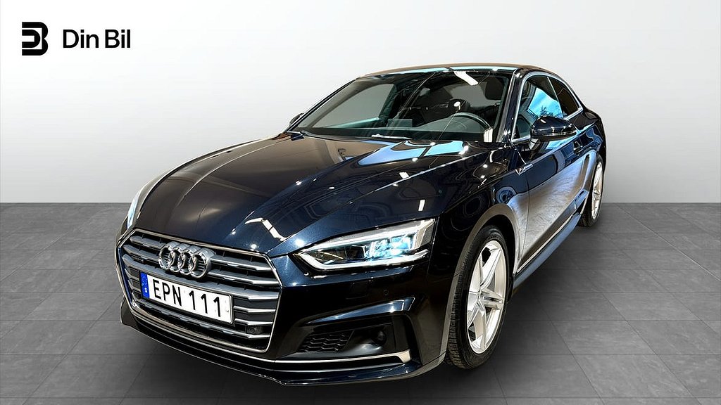 Audi A5 Coupé TDI190 quattro S-Line Proline Värmare Assistans