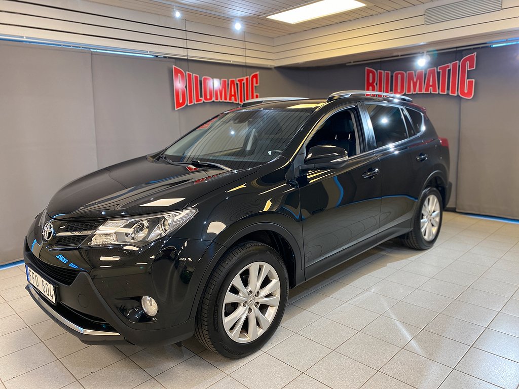 Toyota RAV4 2,2D AUT 4WD EXECUTIVE SKINN DRAG DUBBDÄCK