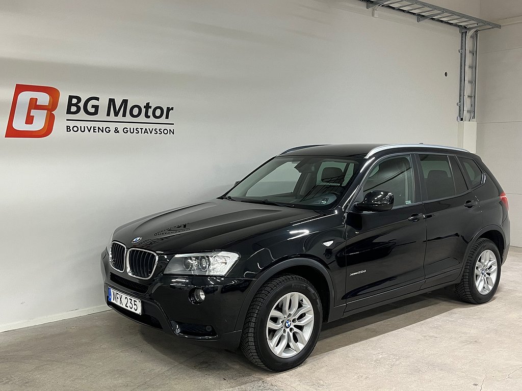 BMW X3 xDrive 20d 184hk Aut Drag/Motorvärmare/Nyservad