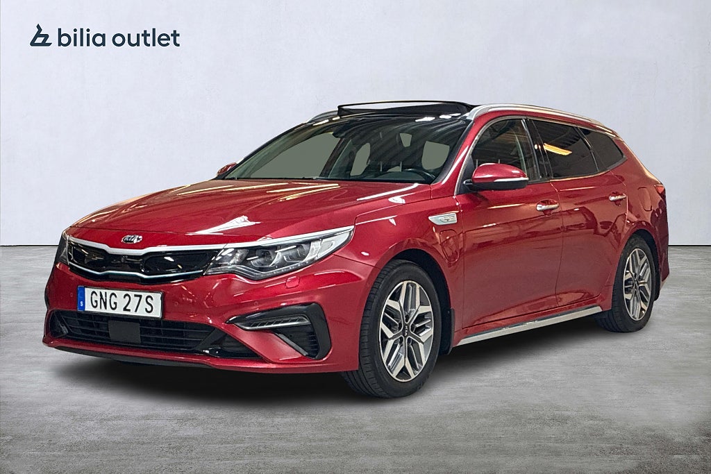 Kia Optima SW PHEV Advance Plus 2 205hk Panorama Navi Drag H/K 360
